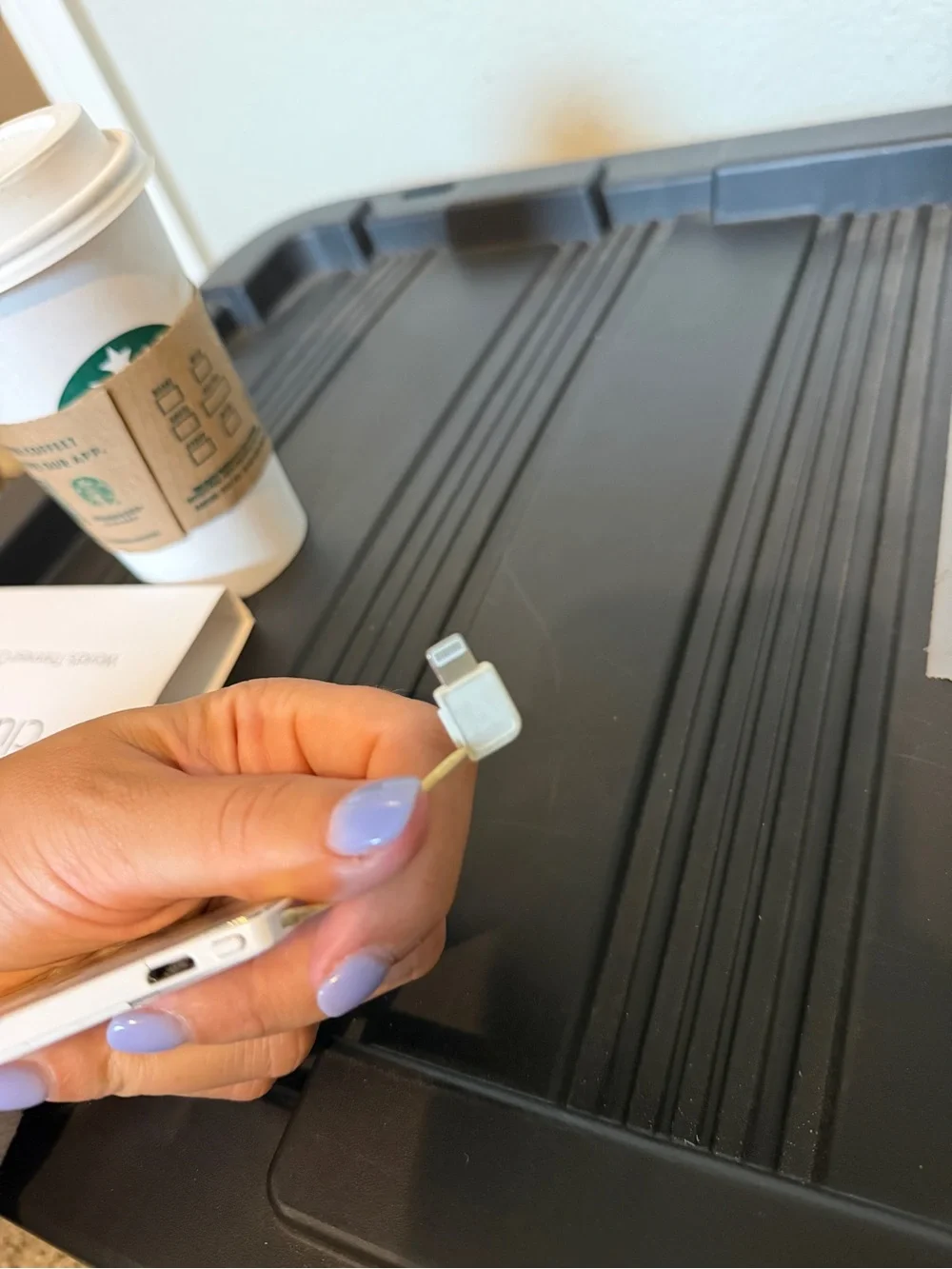 Clutch White Portable Charger - World's Thinnest Charger